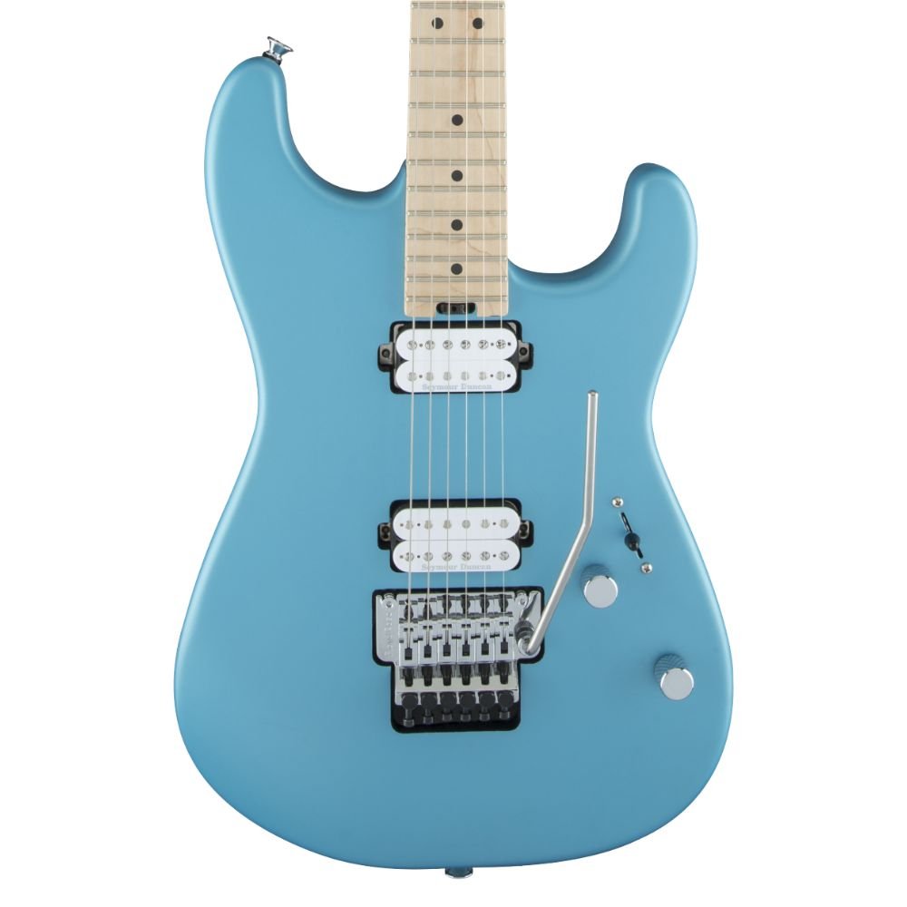 Charvel Pro-Mod San Dimas Style 1 HH FR M, Matte Blue Frost