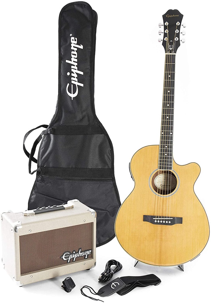 [PPGR-EEP4NACH1] Epiphone PR-4E ACOUSTIC ELEC PCK-NATURAL