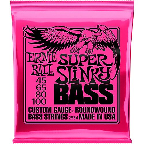 Ernie Ball 2834 Super Slinky Bass Strings 45/100