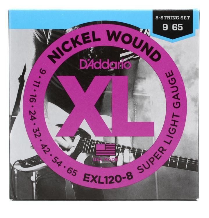 Exl120-8 D'addario Strings