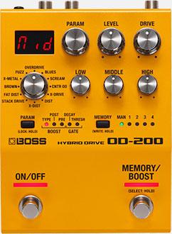 OD-200 BOSS Hybrid Drive Guitar Pedal