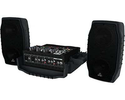 BEHRINGER PPA200 Portable PA System KLARK TEKNIK FX FBQ