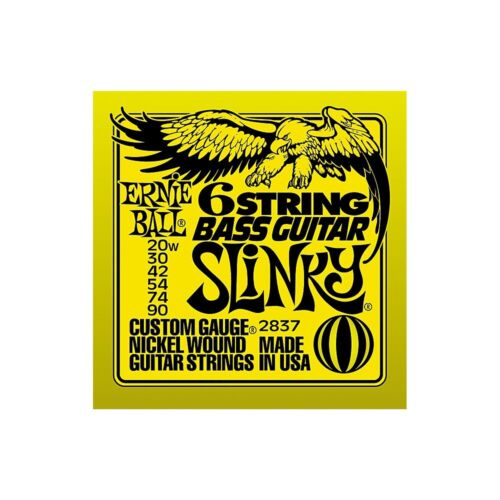 Ernie Ball 2837 Slinky Silhouette Short-Scale 6-String Bass Strings