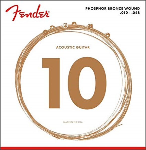 Fender Phosopher Bronze Guitar Strings 10-48