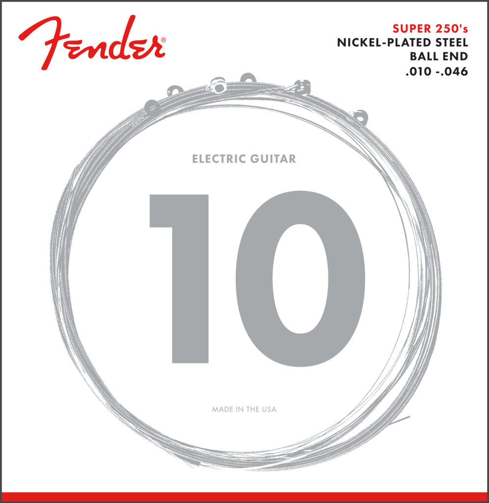 Fender NICKEL PLATED STEEL strings 10-46 REGULAR