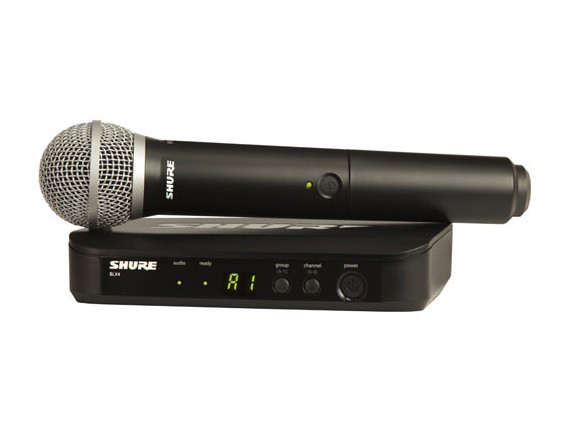 SHURE BLX24/PG58 - Pro Wireless Vocal Mic