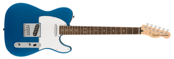 Fender Squier Affinity Series™ Telecaster®, Laurel Fingerboard, White Pickguard, Lake Placid Blue