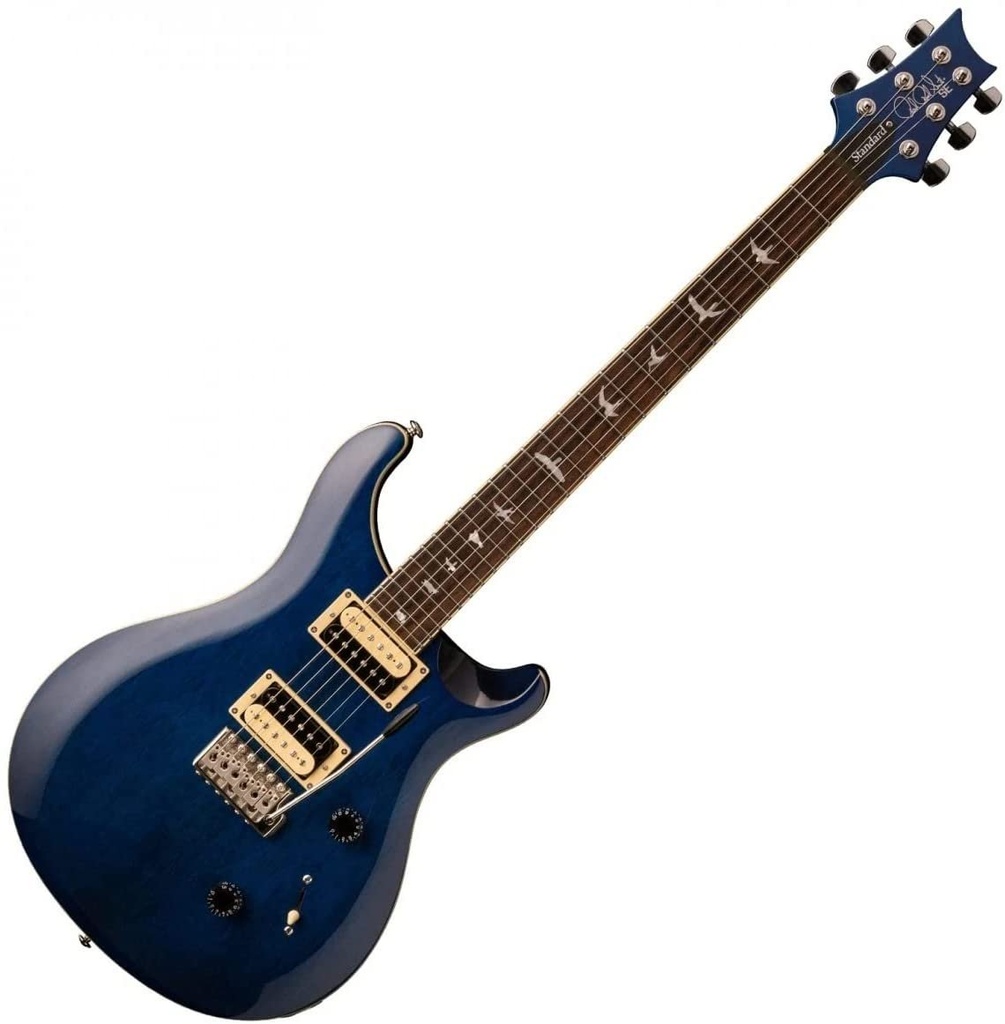 PRS ST844 SE Standard 24-08 Electric Guitar in Transparent Blue
