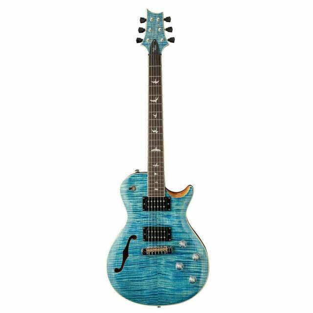 PRS SE ZM3MC Zach Myers Semi-Hollow Electric Guitar - Myers Blue