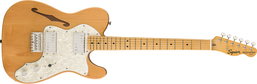 Squier Classic GUITAR Vibe '70s Telecaster Thinline - Maple Fingerboard - Natural