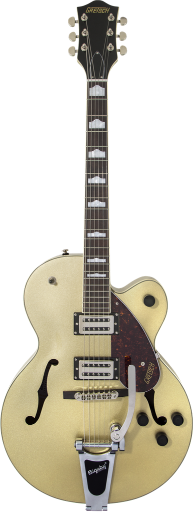 Gretsch G2420T Streamliner Hollow Body with Bigsby Laurel Fingerboard Broad'Tron BT-2S Pickups Golddust