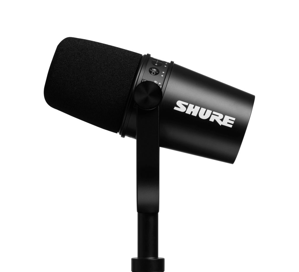 SHURE MV7-K BROADCAST USB MICROPHONE BLACK