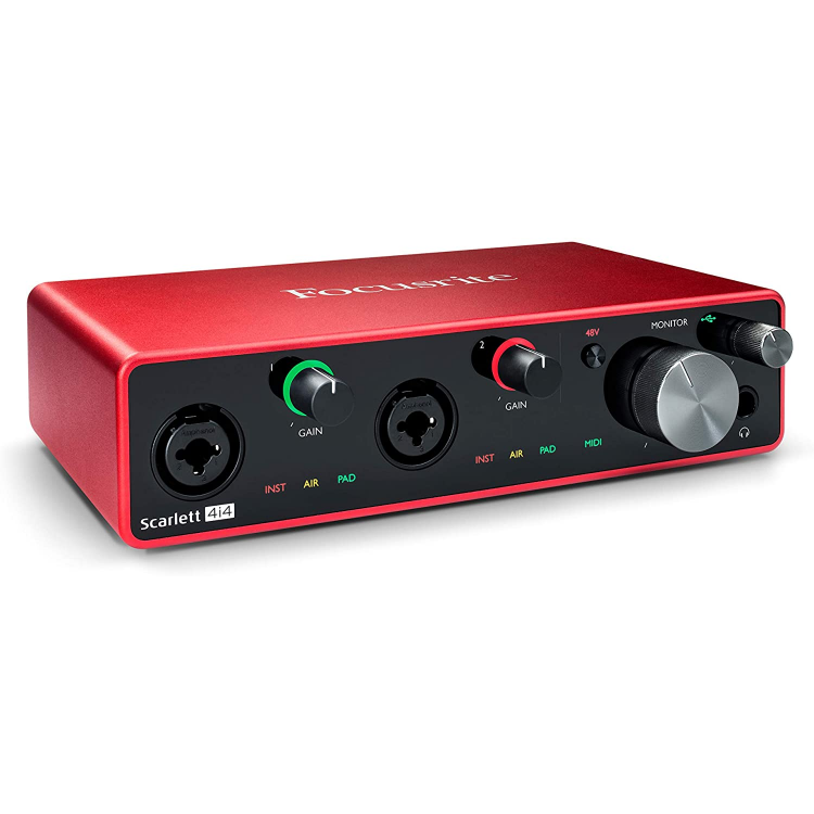 4i4 3rd Gen  Focusrite scarlett