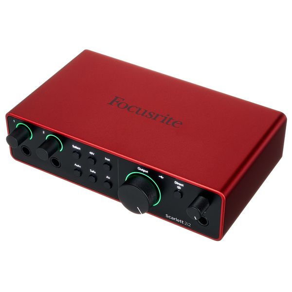 Focusrite Scarlett 2i2 4th Generation Audio Interface