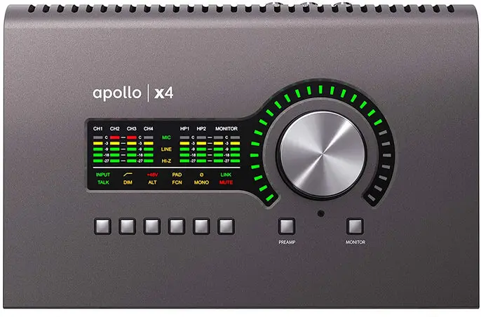 UNIVERSAL AUDIO Apollo x4 Heritage Edition (Desktop/Mac/Win/TB3)