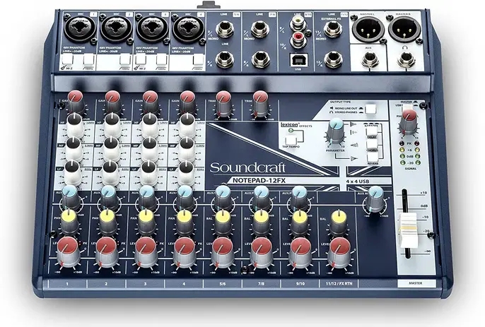 SOUNDCRAFT NotePad-12FX