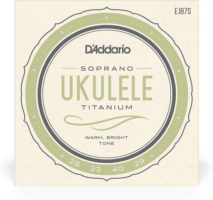 D'Addario - EJ87S Titanium Ukulele Soprano