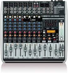 Behringer Xenyx QX1222USB Mixer with USB and Effects