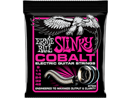 Ernie Ball Super Slinky Cobalt Guitar Strings P02723 