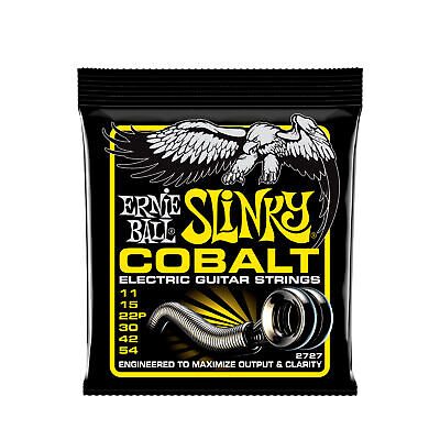 Ernie Ball 2727 Beefy Slinky Cobalt Electric Guitar Strings 11-54