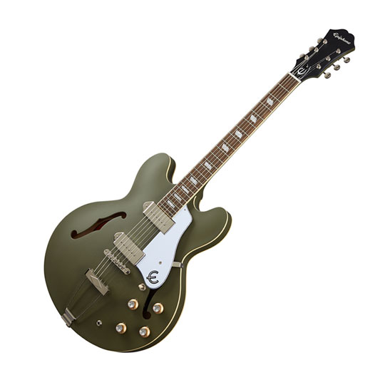 Epiphone CASINO WORN-WORN OLIVE DRAB