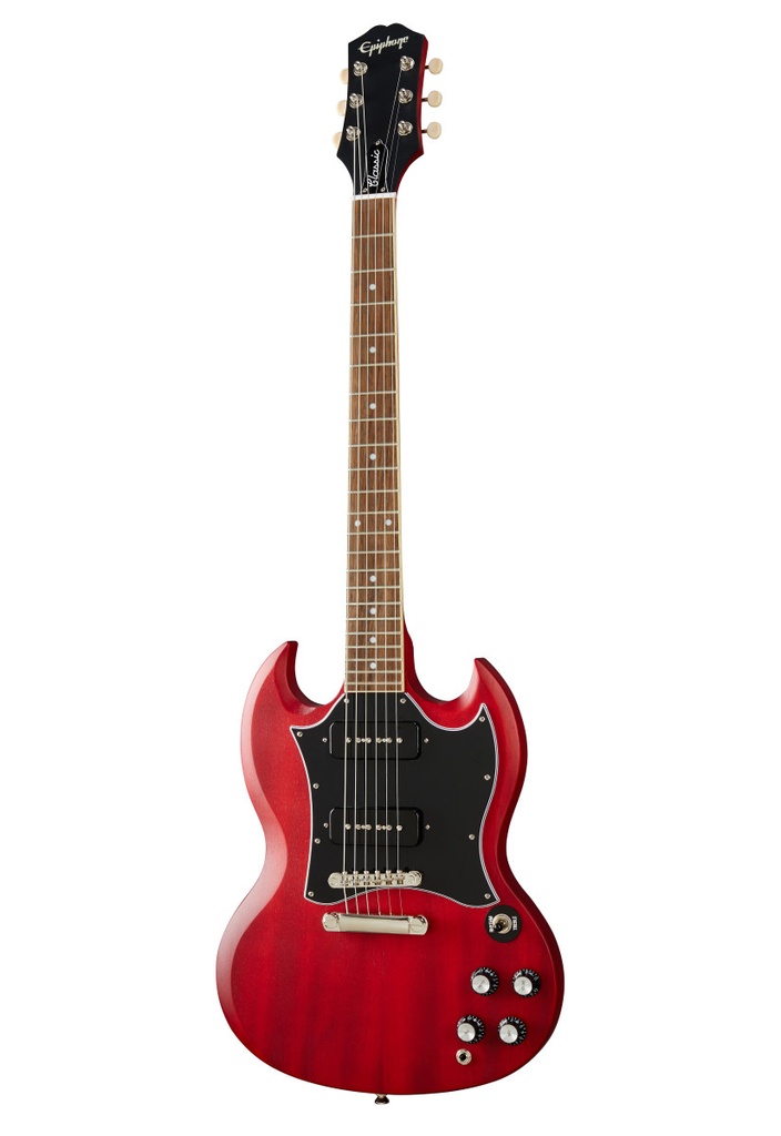 Epiphone SG CLASSIC WORN P90-WORN CHERRY