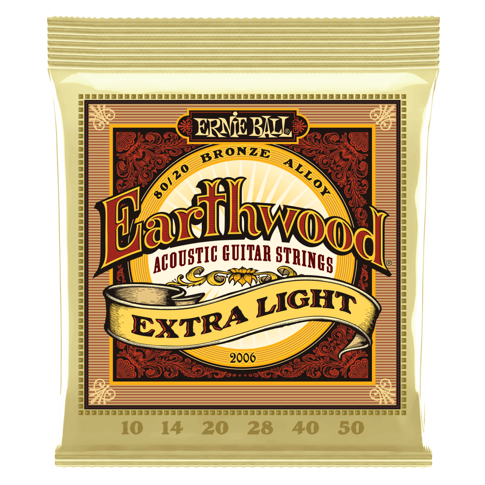 Ernie Ball EARTHWOOD EXTRA LIGHT PHOSPHOR BRONZE