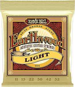 Ernie Ball EARTHWOOD LIGHT BRONZE