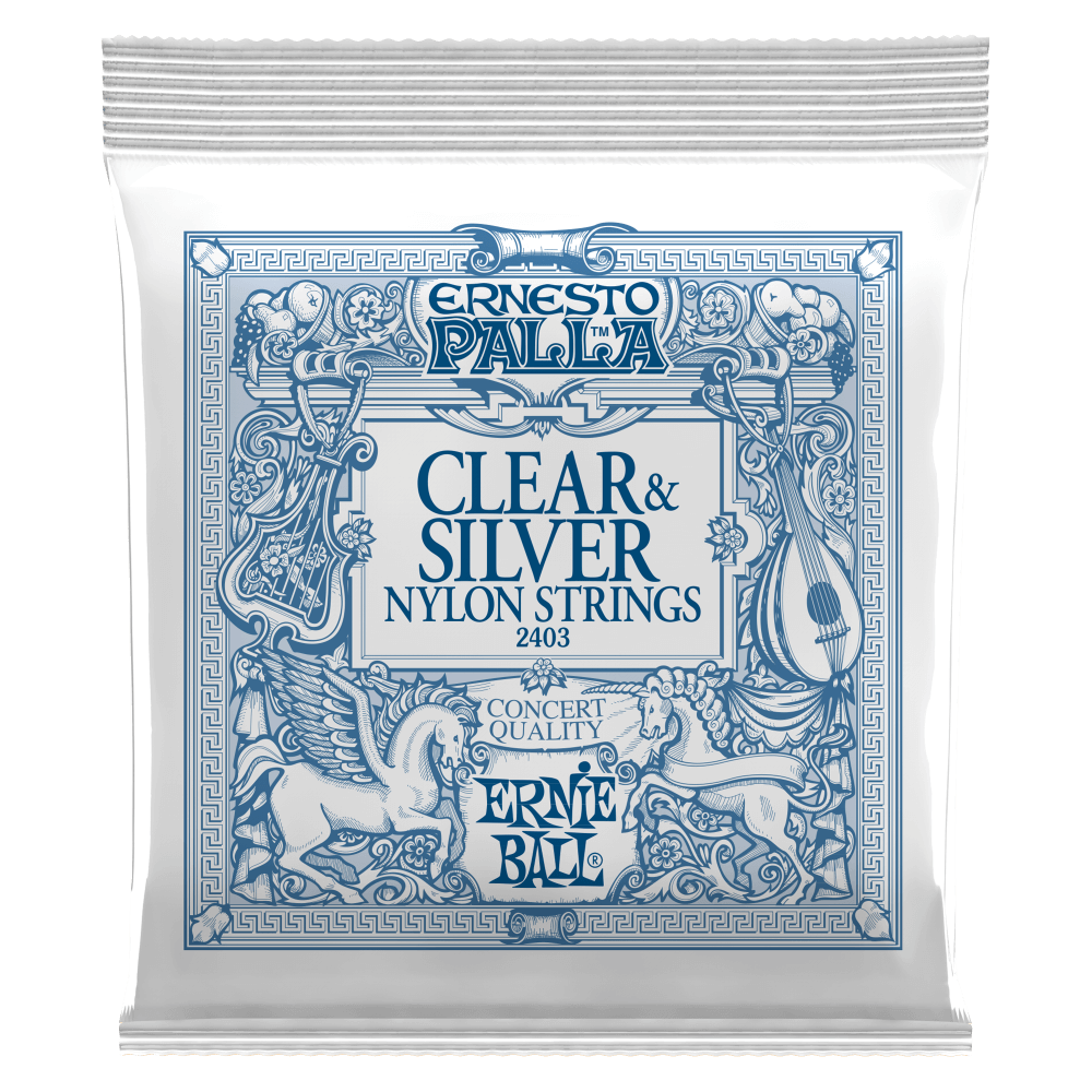 Ernie Ball ERNESTO PALLA NYLON CLEAR