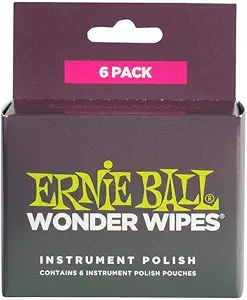 Ernie Ball WONDER WIPES GUITAR POLISH-6 PACK