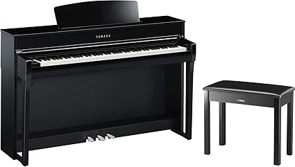 yamaha CLP-745B DIGITAL PIANO BLACK WITH BENCH