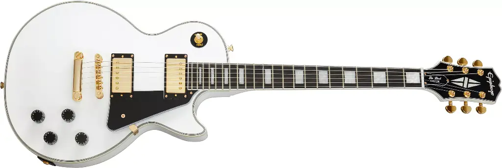 Epiphone LES PAUL CUSTOM-ALPINE WHITE