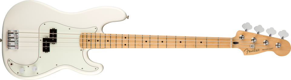 Fender Player Precision Bass Maple Fingerboard Polar White