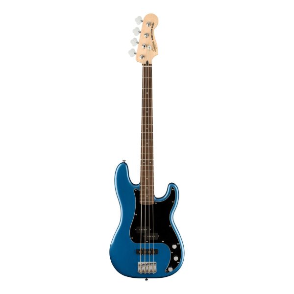 fender Squire Affinity Series Precision Bass PJ Laurel Fingerboard Black Pickguard Lake Placid Blue