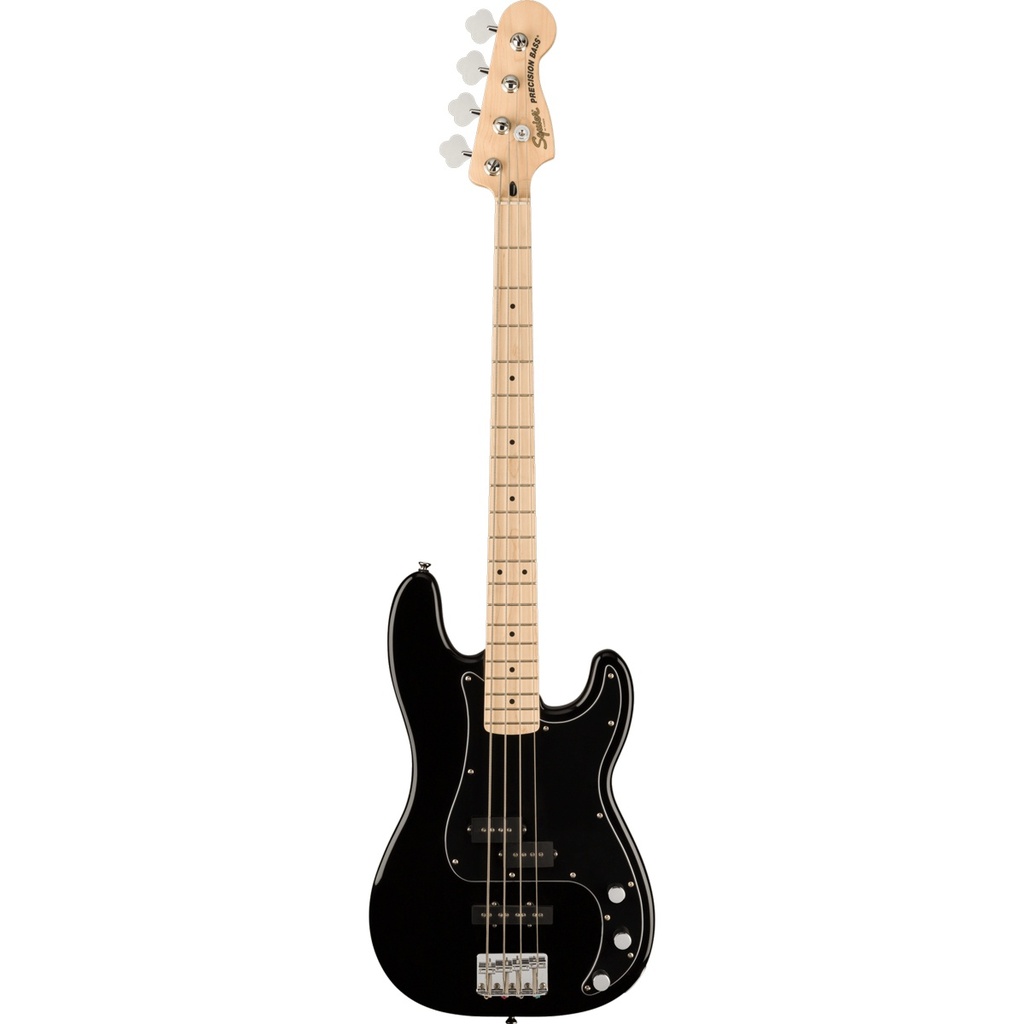 fender Squire Affinity Series Precision Bass PJ Maple Fingerboard Black Pickguard Black