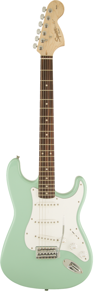 fender Squire Affinity Series Stratocaster Laurel Fingerboard Surf Green