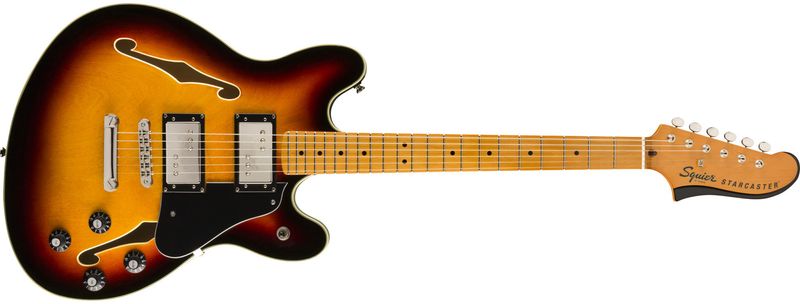 fender Squire Classic Vibe Starcaster Maple Fingerbaord 3Color Sunburst