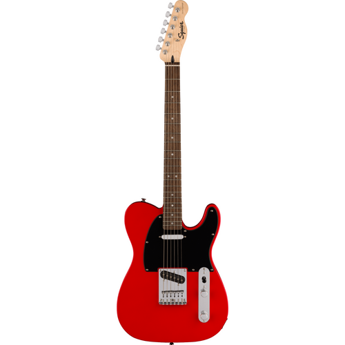 fender Squire Squier Sonic Telecaster Laurel Fingerboard Black Pickguard Torino Red