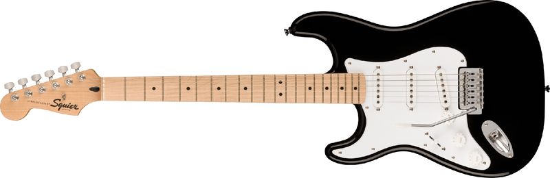 fender Squire Squier Sonic Stratocaster  Maple Fingerboard Left Handed Black