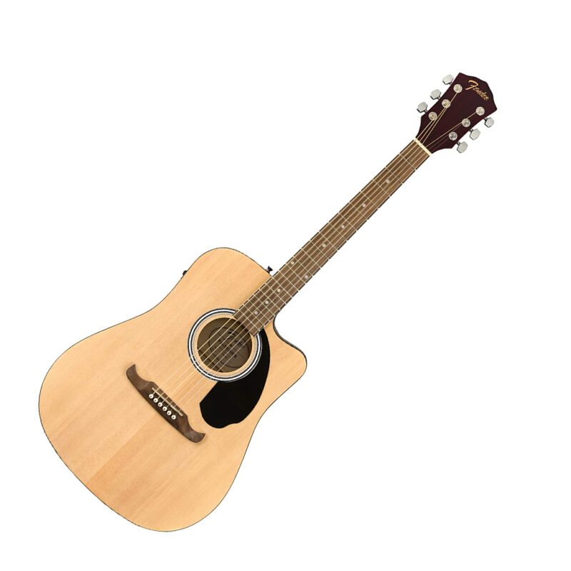 Fender CD60SCE Dreadnought Walnut Fingerboard Natural