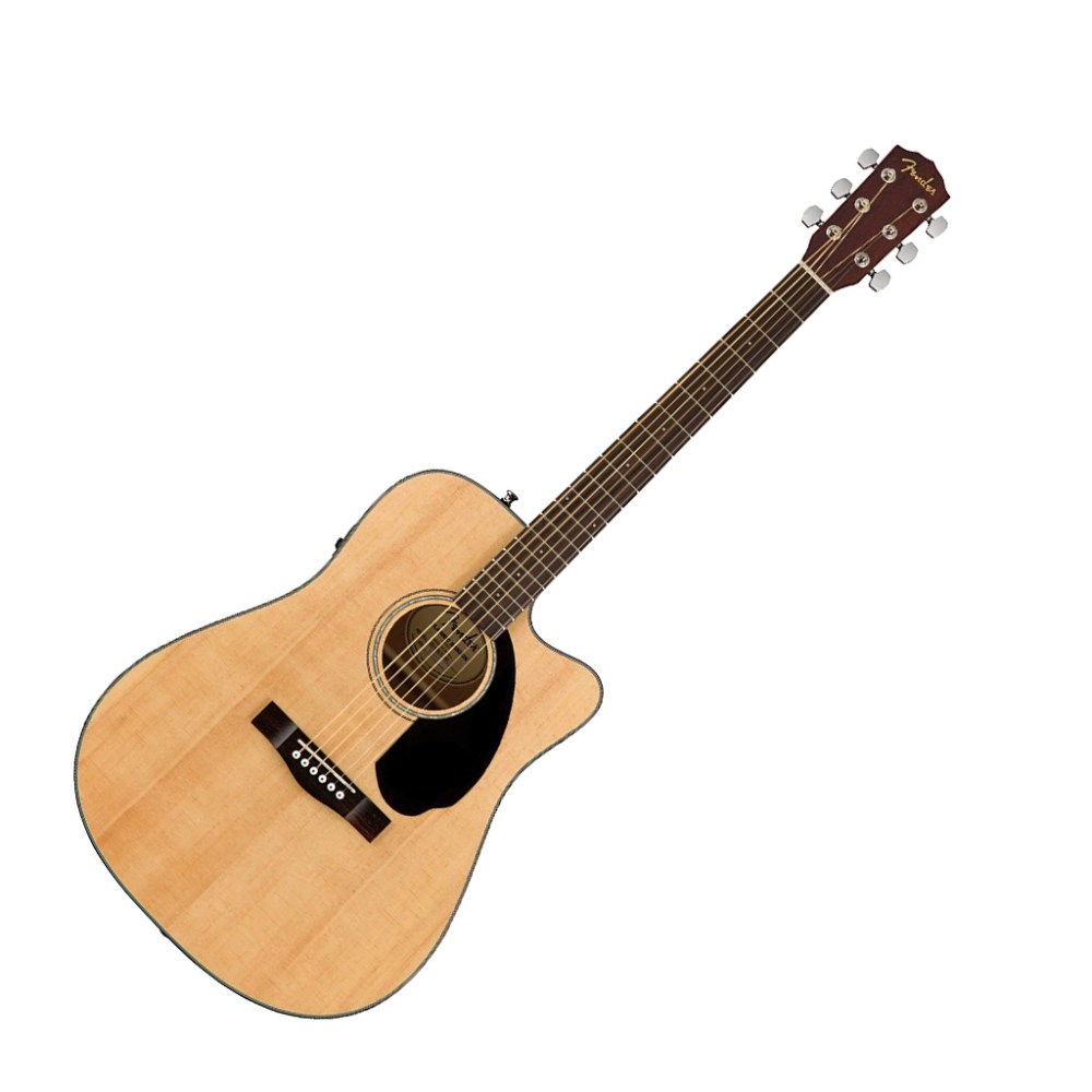 Fender CD140SCE Dreadnought Walnut Fingerboard Natural wcase