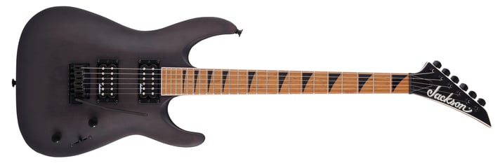 Jackson JS Series Dinky Arch Top JS24 DKAM Caramelized Maple Fingerboard Black Stain