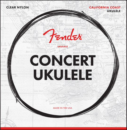 Fender Concert Ukulele Strings Set of Four