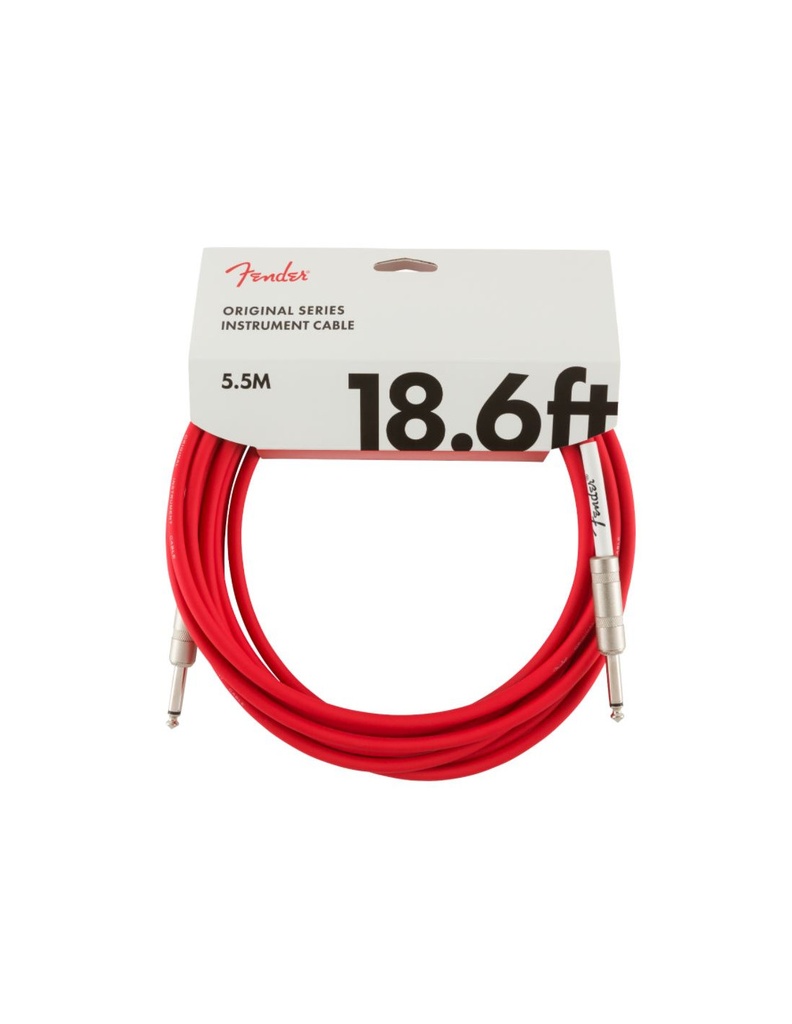 Fender Original Series Instrument Cable 18.6 Fiesta Red