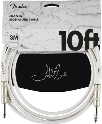 Fender JUANES 10 INST CABLE LUNA WHITE