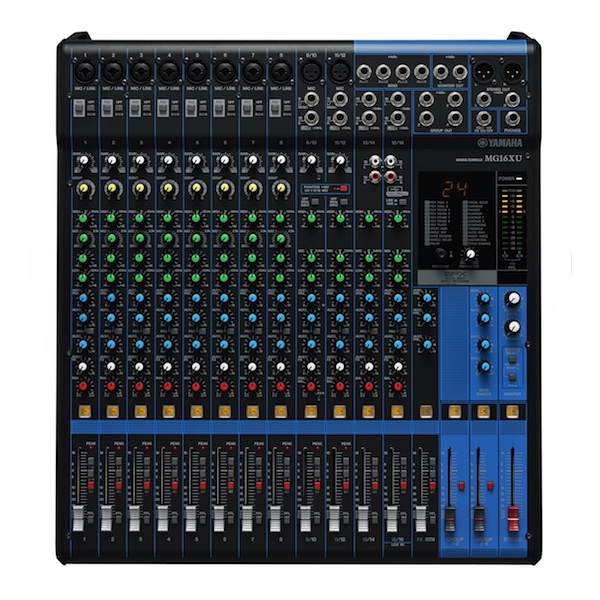 Yamaha MG16XU 16 Channel Mixer with Effects 
