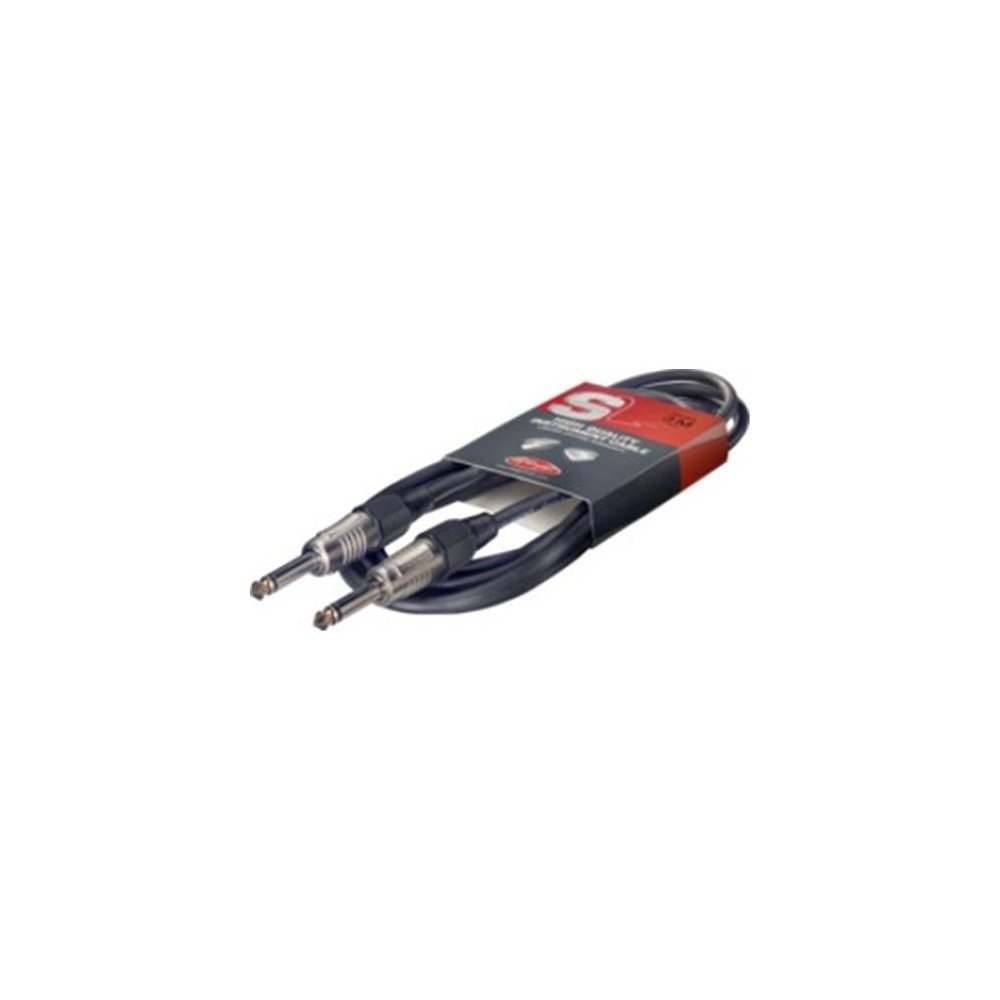 Stagg SGC3DL HIGH QUALITY INSTRUMENT CABLE 3M 