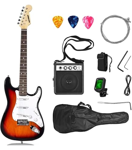 BELLATOR ELECTRIC GUITAR PACKAGE Sunburst