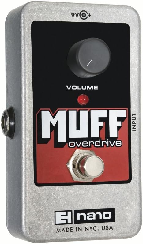 Electro-Harmonix Nano Muff Overdrive Pedal 