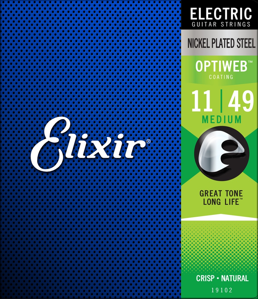 Elixir 19102 Optiweb Electric 11-49 Medium
